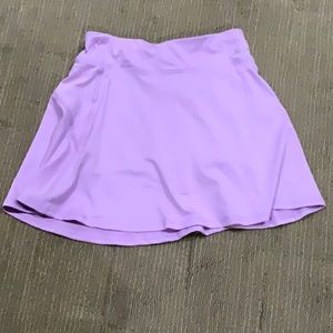 Kids Light Purple Tennis Skort